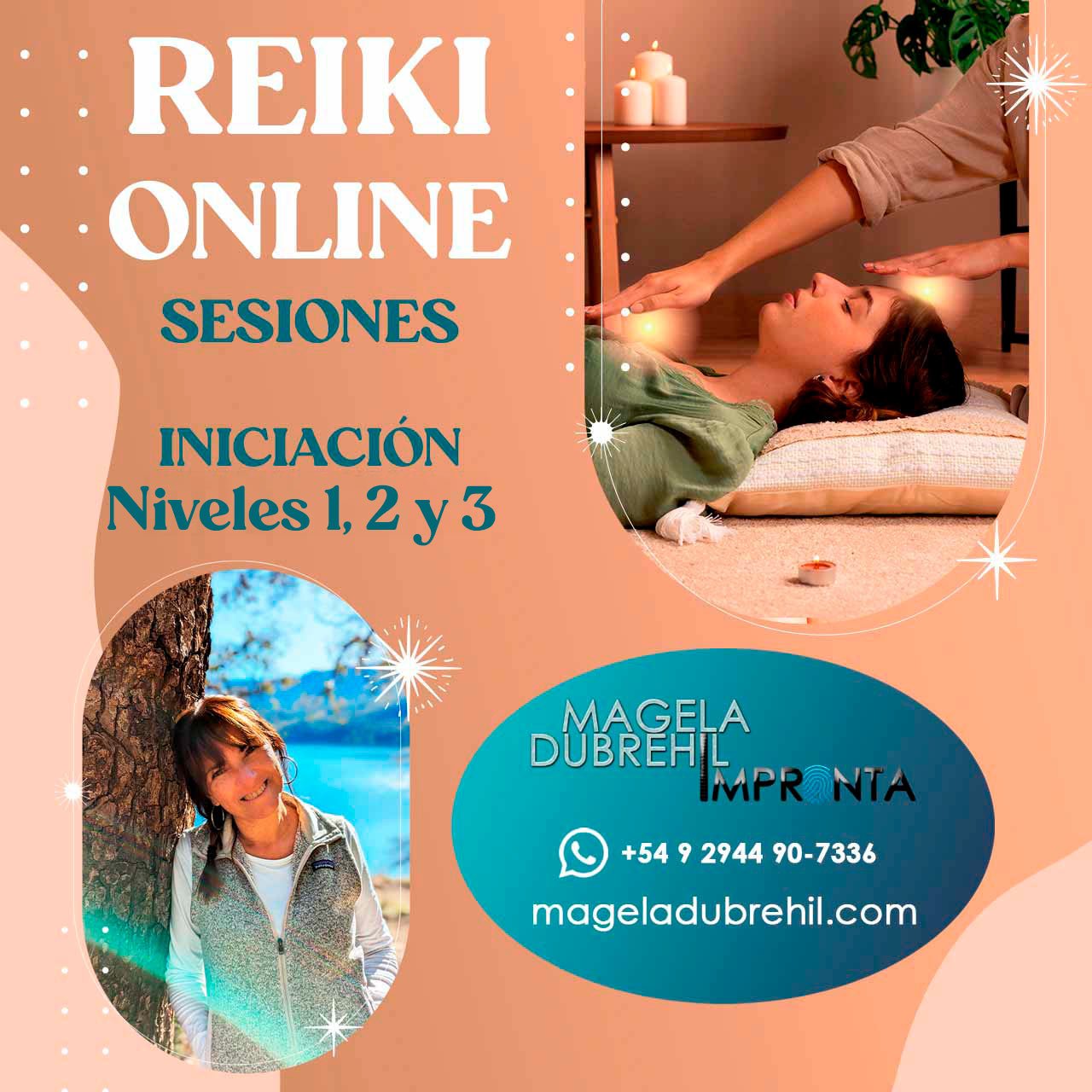 Descubre el Poder Transformador del Reiki Sesiones e Iniciación Niveles 1, 2 y 3