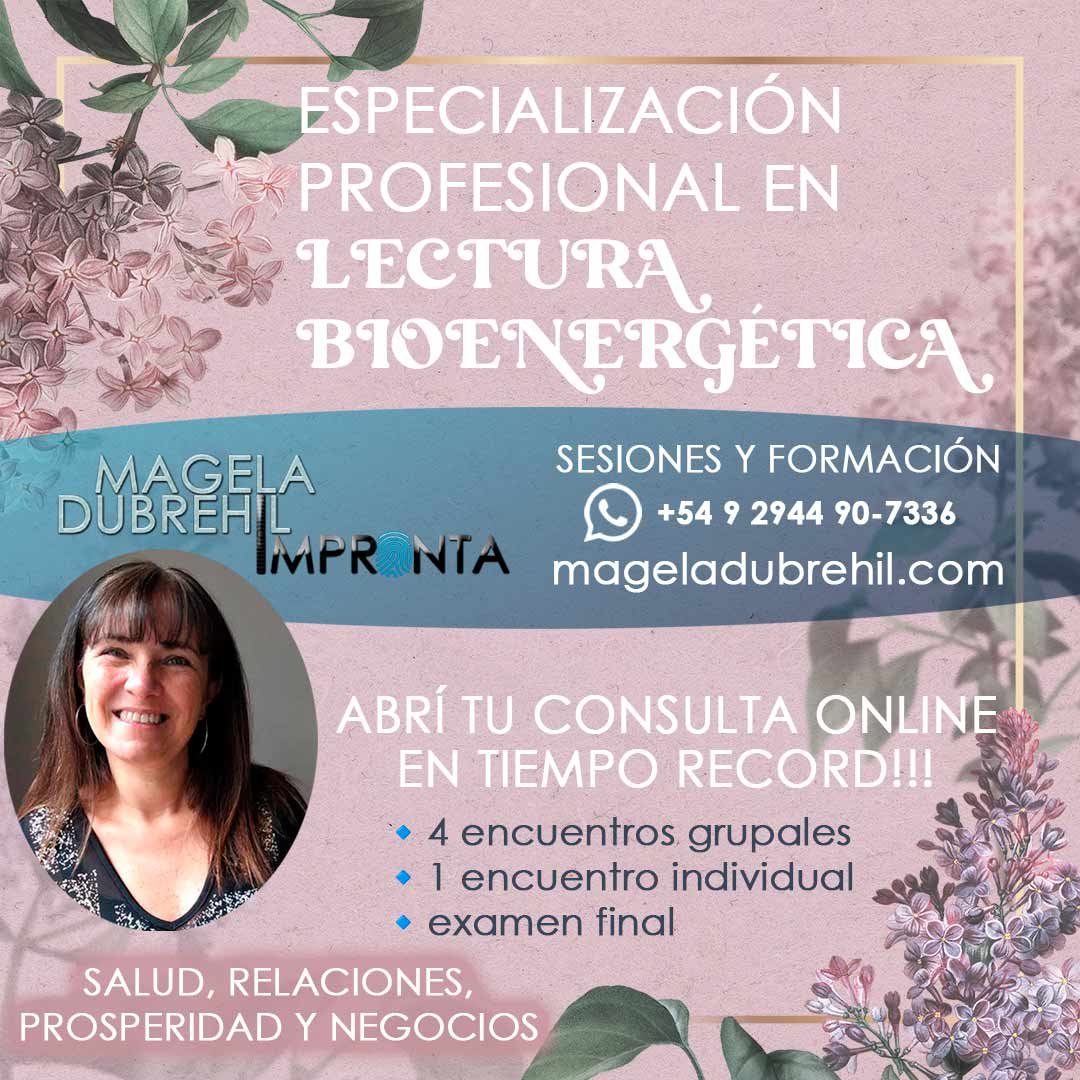 Especialización Profesional en Lectura Bioenergética